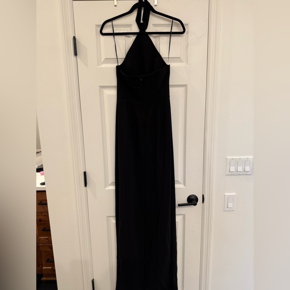 Amanda Uprichard Revolve Queen Gown Long Maxi Dress Halter Neck XS - Picture 7 of 8